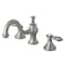 Kingston Brass KC7168BAL 8" Widespread Bathroom Faucet, Brushed Nickel KC7168BAL - alternate 1